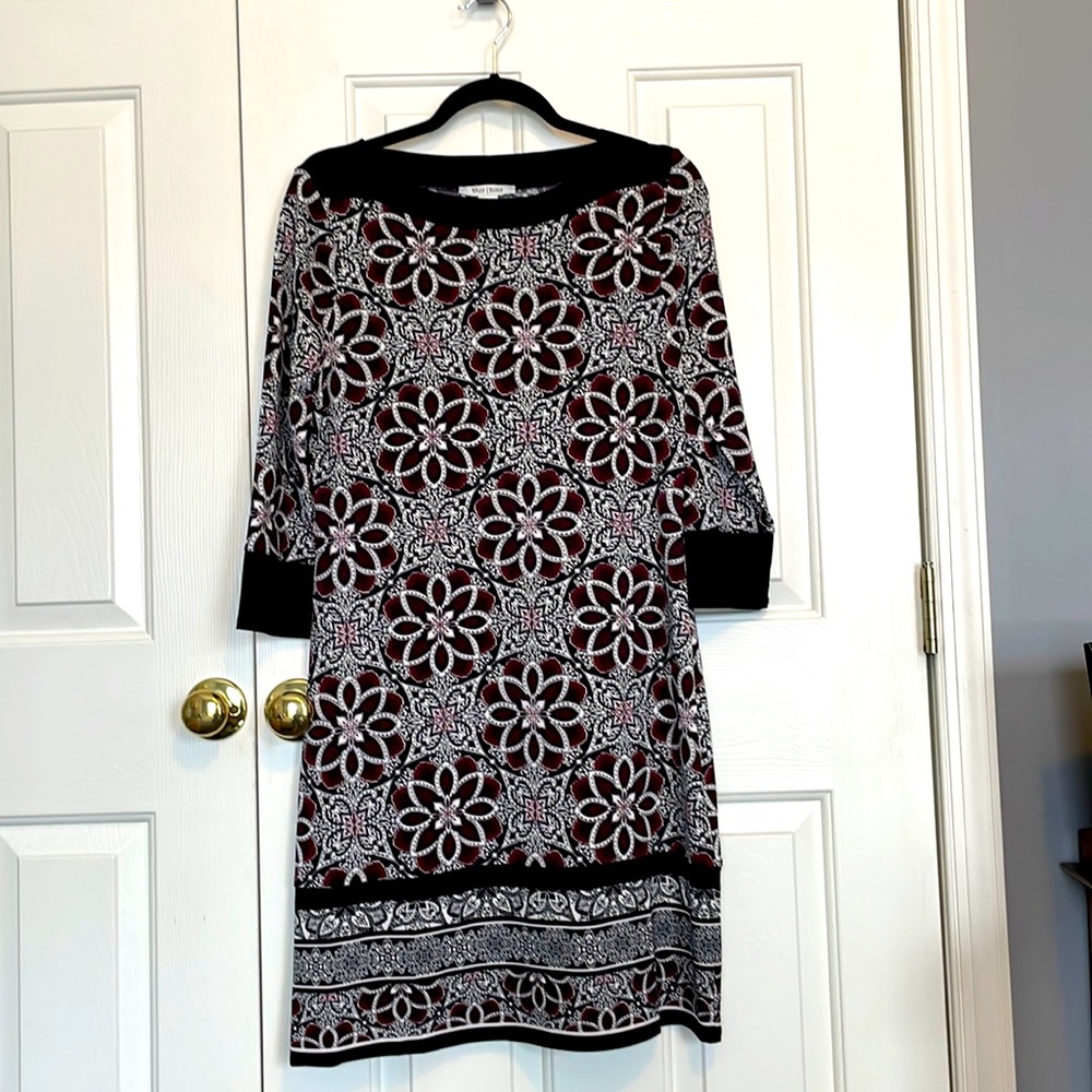 White House Black Market A-Line Dress Size Small